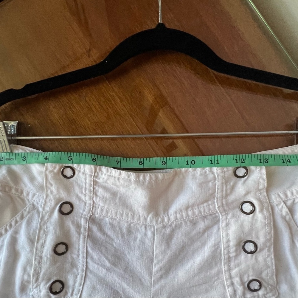 Linen SZ 6, London Jean Stark White Wide Leg Trousers. - Picture 9 of 11